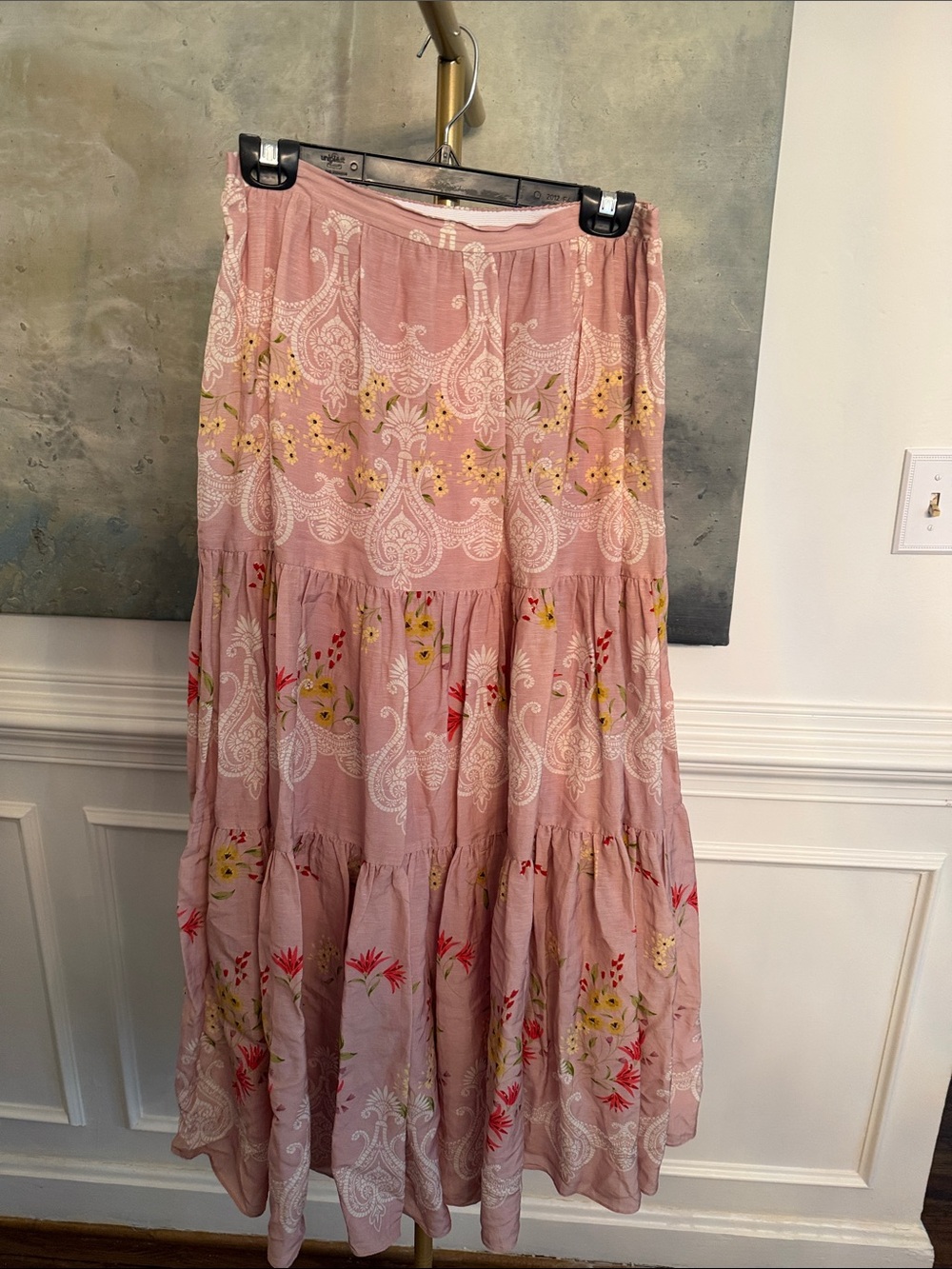 Kobi Halperin Tiered Maxi Skirt